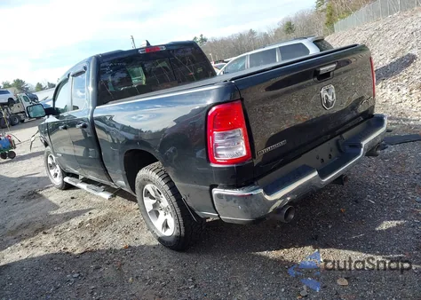 2020 Ram 1500 Big Horn 4X4 6'4 Box из США, поврежденный, VIN 1C6SRFBT4LN165220